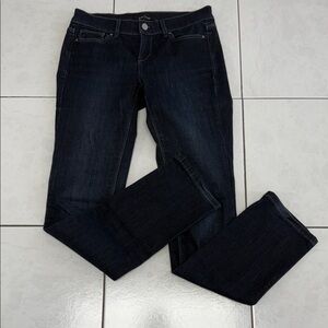 White House Black Market Dark Blue Women's Jeans Size Zero Regular